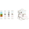 3133093884503 - 6 X 26 LETTRES CURSIVES PETIT FORMAT