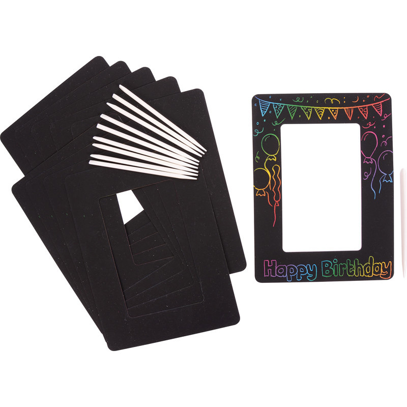 4260586157246 - 10 CADRES PHOTOS CARTE A GRATTER