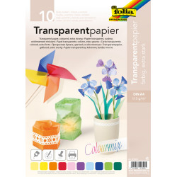 4001868018905 - 10F PAPIER TRANSPARENT COLORES A4