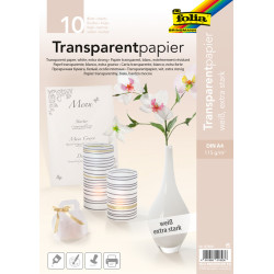 4001868018936 - 10F PAPIER TRANSPARENT BLANC A4