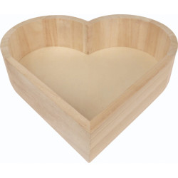 3532431003451 - PLATEAU BOIS FORME CŒUR