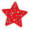3760002574974 - 10 ETOILES BOIS A SUSPENDRE 129X123MM