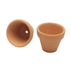 3700773321568 - 10 MINI-POTS ARGILE Ø 4,5CM