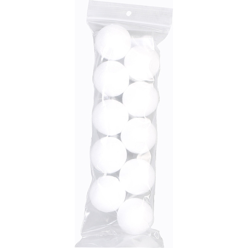 3532436000318 - 10 BOULES STYROPOR Ø 30MM