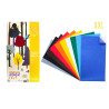 3700773312061 - 10 COUPONS FEUTRINE ADHÉSIVE 24X45CM COLORIS ASSORTIS