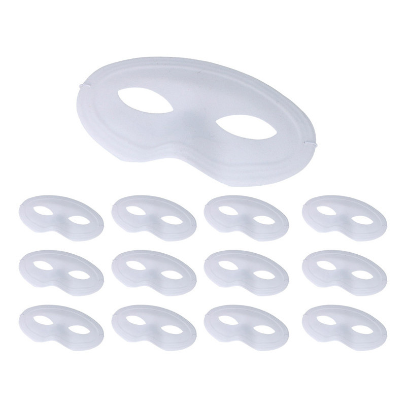 8428885502006 - 12 MASQUES LOUP PVC 16X8CM