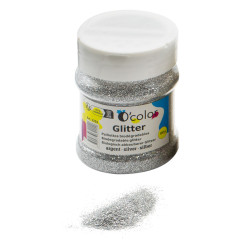 3700773322220 - PAILLETTES BIODEGRADABLES ULTRA FINES FLACON 100G COLORIS ARGENT