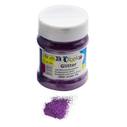 3700773322268 - PAILLETTES BIODEGRADABLES ULTRA FINES FLACON 100G COLORIS VIOLET