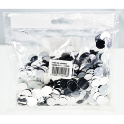 3700010401565 - 600 PASTILLES MIROIRS ARGENT Ø12MM