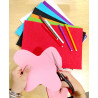 3701385302068 - 8 COUPONS FEUTRINE 3MM 24X30CM COLORIS ASSORTIS