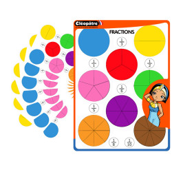 3134725018617 - 702 GOMMETTES FRACTIONS 8 COULEURS