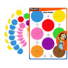 3134725018617 - 702 GOMMETTES FRACTIONS 8 COULEURS