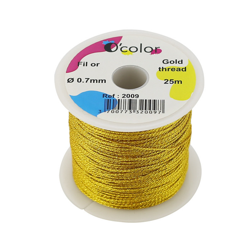 3700773320097 - FIL OR 0,7MMX25M