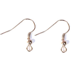 8428885033012 - 5 PAIRES DE CROCHETS OUVERTS POUR BOUCLES D'OREILLES ARGENT