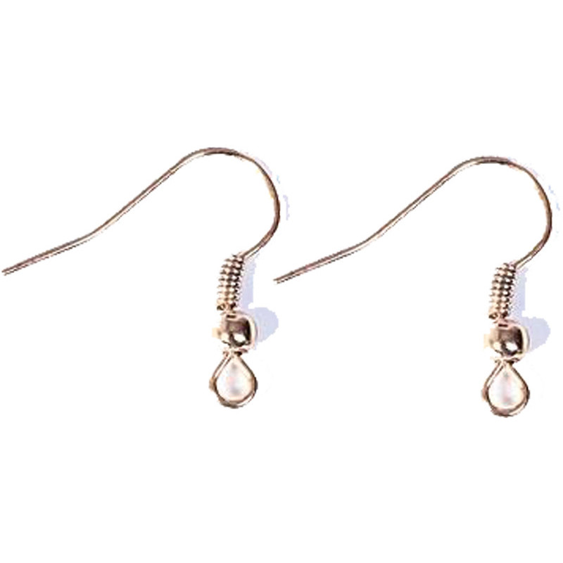 8428885033012 - 5 PAIRES DE CROCHETS OUVERTS POUR BOUCLES D'OREILLES ARGENT