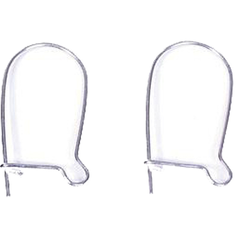 8428885033906 - 5 PAIRES DE CROCHETS FERMÉS POUR BOUCLES D'OREILLES ARGENT