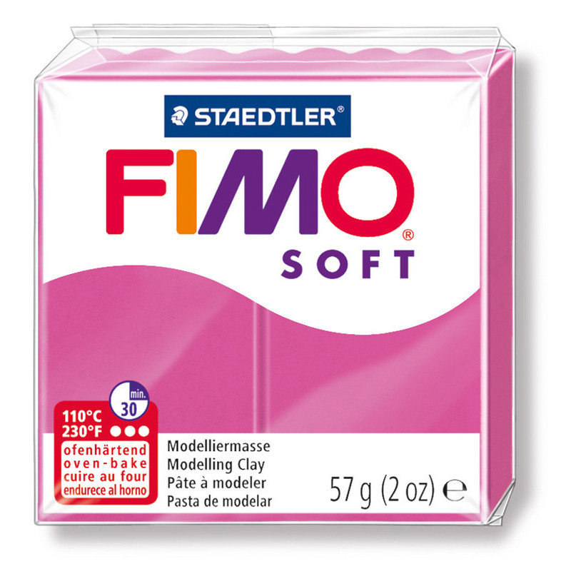 4006608809478 - FIMO SOFT FRAMBOISE PAIN 57G