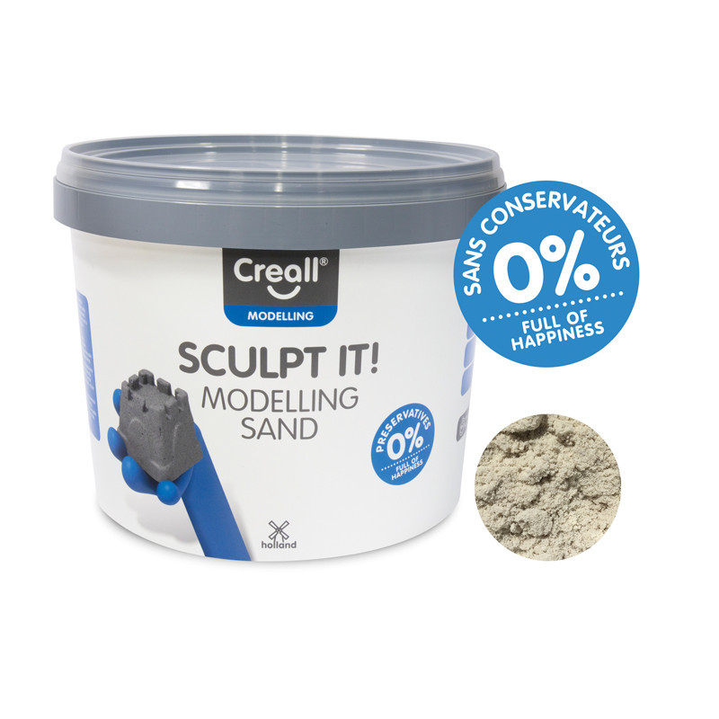 8714181032522 - SCULPT IT SABLE À MODELER NATUREL 3,5KG