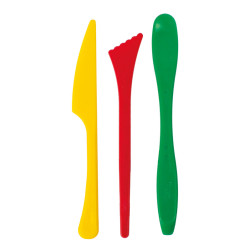 8412027031592 - 48 OUTILS PLASTIQUE POUR MODELAGE