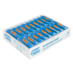 8412027034272 - PLASTILINA BABY 18 PAINS DE 38G COLORIS BLEU