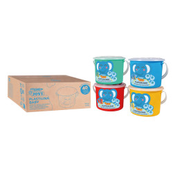 38412027034310 - PLASTILINA BABY CLASSPACK 10 X 4 PAINS 38G 4 COLORIS ASSORTIS