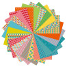 3609510581121 - 96F PAPIER IMPRIMÉS 21X29,7CM MOTIFS GÉOMÉTRIQUES