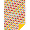3609510581121 - 96F PAPIER IMPRIMÉS 21X29,7CM MOTIFS GÉOMÉTRIQUES