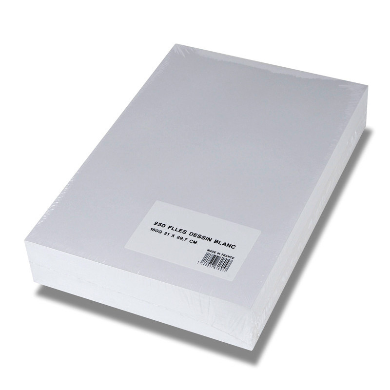 3148950144607 - 250F PAPIER DESSIN BLANC 21X29,7CM 160G
