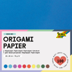 4001868089202 - 100F ORIGAMI 20X20CM UNIES ASSORTIES