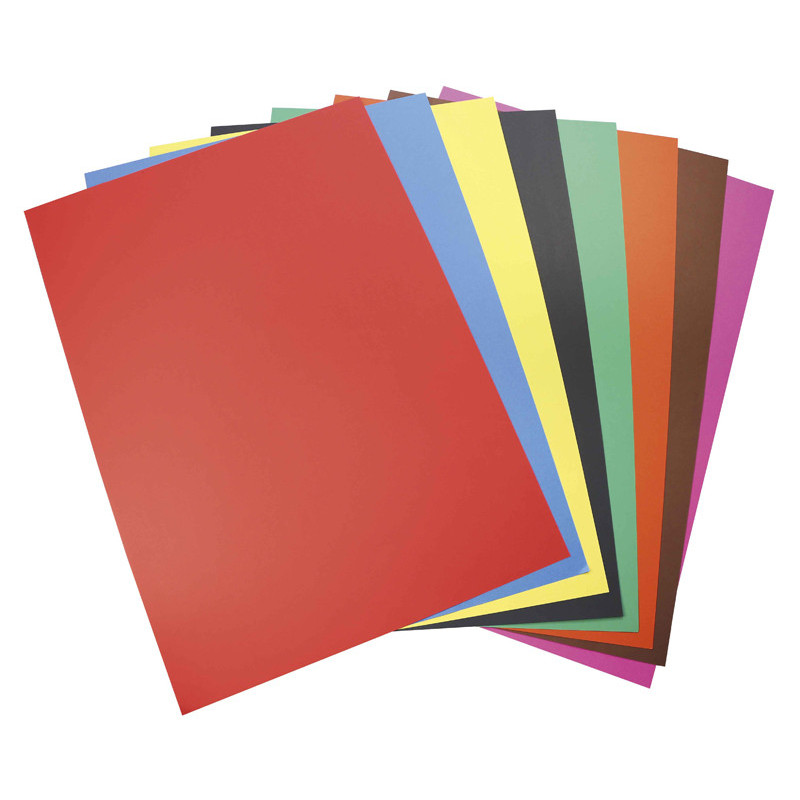 3065504542996 - 25F CARTOLINE 210G 50X70CM ASSORTIES