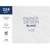 3760403700057 - POCHETTE 12F DESSIN BLANC 24X32 224G 1ER PRIX
