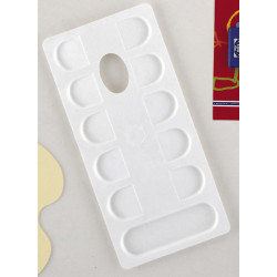 3013648070752 - PALETTE RECTANGULAIRE 11 GODETS