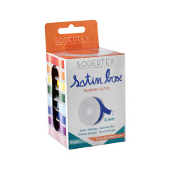 3701385301016 - 8 RUBANS SATIN 6MMX10M ASSORTIS
