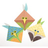 3065500525047 - 60F ORIGAMI 20X20CM PAPER ZOO