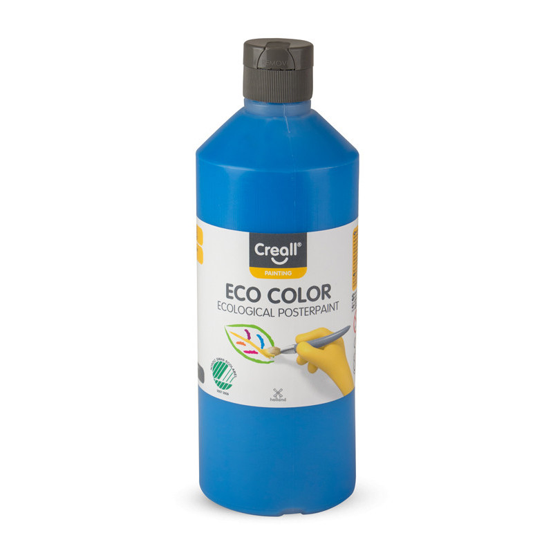 8714181322104 - ECO COLOR GOUACHE 500ML COLORIS  BLEU