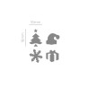 8428885378731 - SET PERFORATRICE PUNCH 4 CARTOUCHES MODELES NOEL