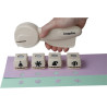 8428885378731 - SET PERFORATRICE PUNCH 4 CARTOUCHES MODELES NOEL