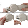 8428885378748 - SET PERFORATRICE PUNCH 4 CARTOUCHES MODELES EMOTICONES