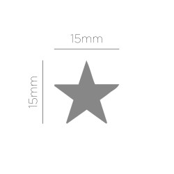 8428885378816 - PERFORATEUR MINI ÉTOILE 15-20MM