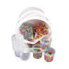 3700773319503 - CLASSPACK 3000 PERLES CASSIS ASSORTIES + 10 POTS VIDES
