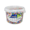 4027608137026 - 20 000 PERLES A REPASSER 10 COLORIS CLASSIQUES ASSORTIS