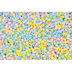 4027608137033 - 20 000 PERLES A REPASSER COLORIS PASTELS ASSORTIS