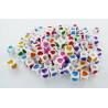 8428885460993 - 600 PERLES CUBE CŒUR