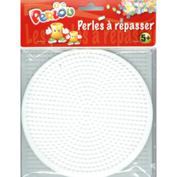 3471057314001 - 2 GRANDES PLAQUES POUR PERLES À REPASSER FORMES RONDES ET CARRÉS