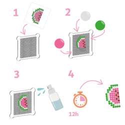 3701385300255 - 1500 AQUA PERLES FRUITS + 10 MODELES