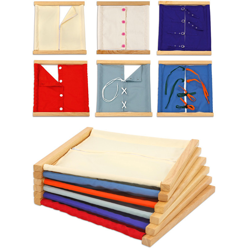 5415124311874 - 6 CADRES D'HABILLAGE MONTESSORI