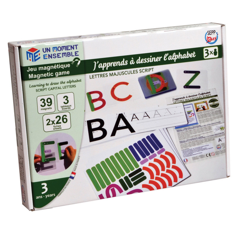 3512610001119 - J'APPRENDS À DESSINER L'ALPHABET