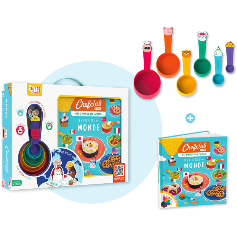 9782490129386 - COFFRET KIDS LES RECETTES DU MONDE