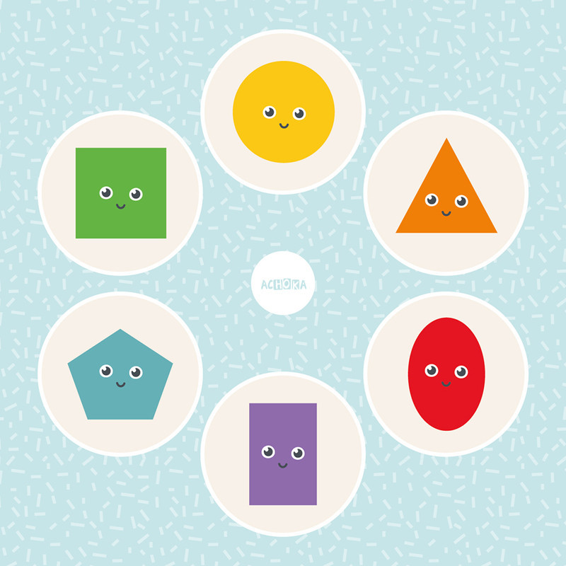 5414869020195 - INTERACTIVE BOT - FLASHCARDS LES FORMES GÉOMÉTRIQUES