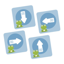 5414869020232 - INTERACTIVE BOT - FLASHCARDS PLATEAU DE CODAGE NIVEAU 1